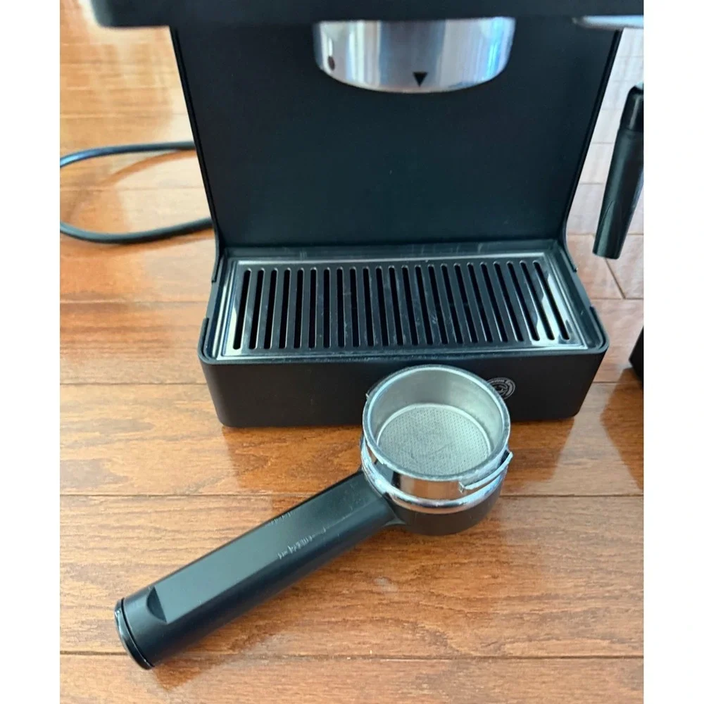 Saeco Aroma Black Espresso Machine SIN015 Great w/Defects. Parts Only-Might Work